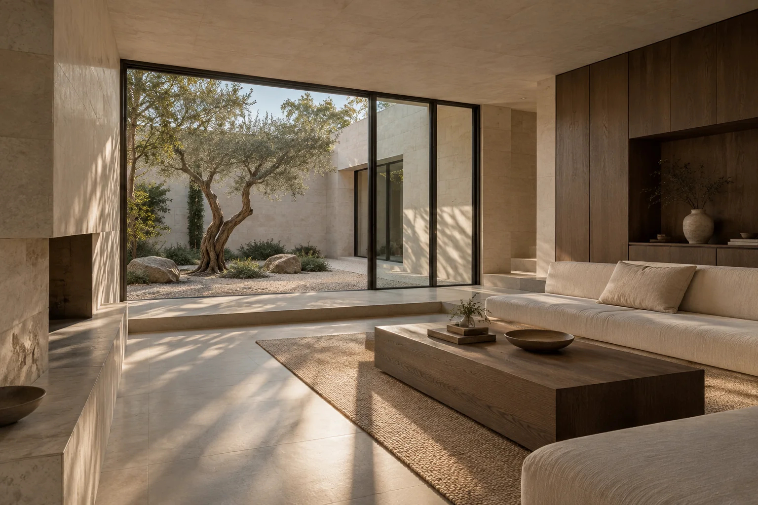 Courtyard House, fictional architecture concept